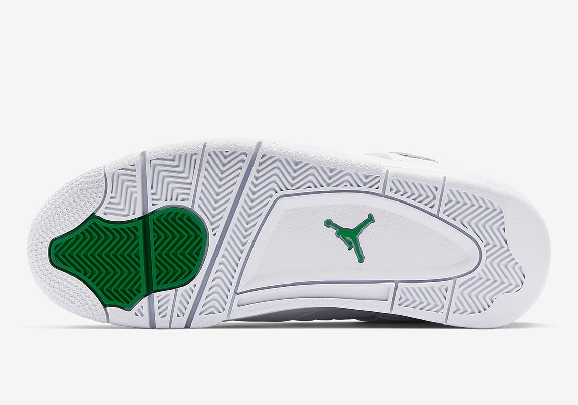 Air Jordan 4 Retro Metallic Green