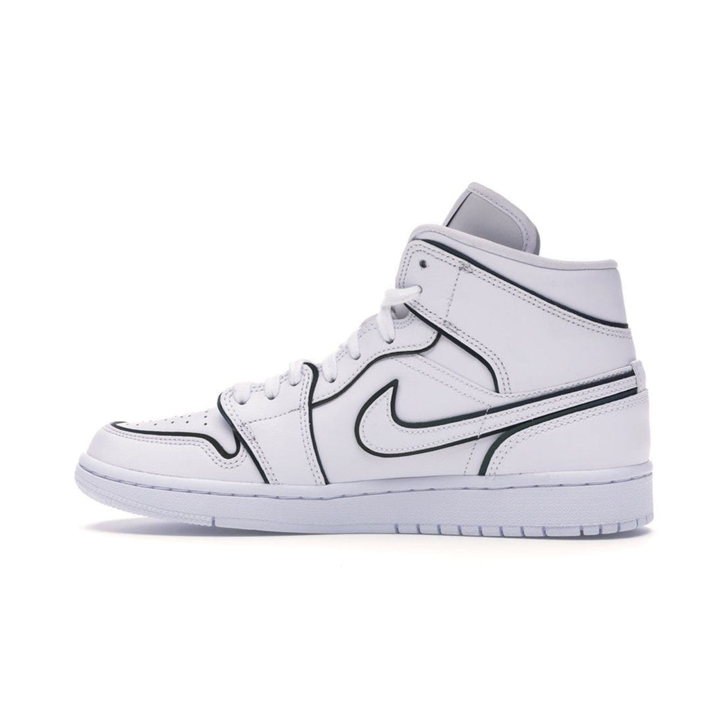 Air Jordan 1 Mid Iridescent Reflective White (W)