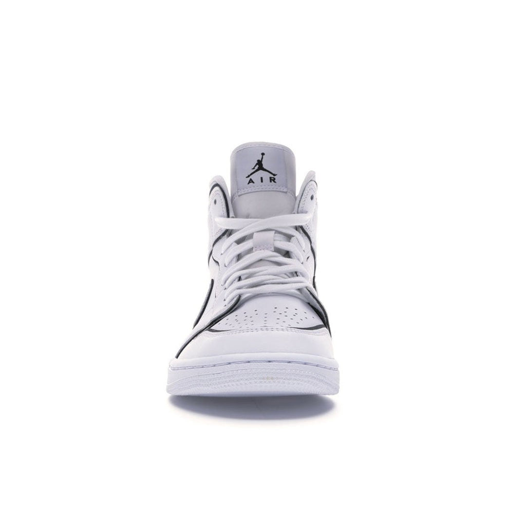 Air Jordan 1 Mid Iridescent Reflective White (W)