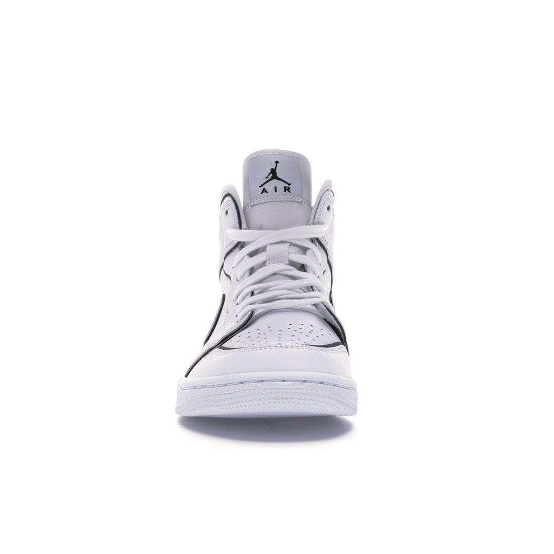 Air Jordan 1 Mid Iridescent Reflective White (W)