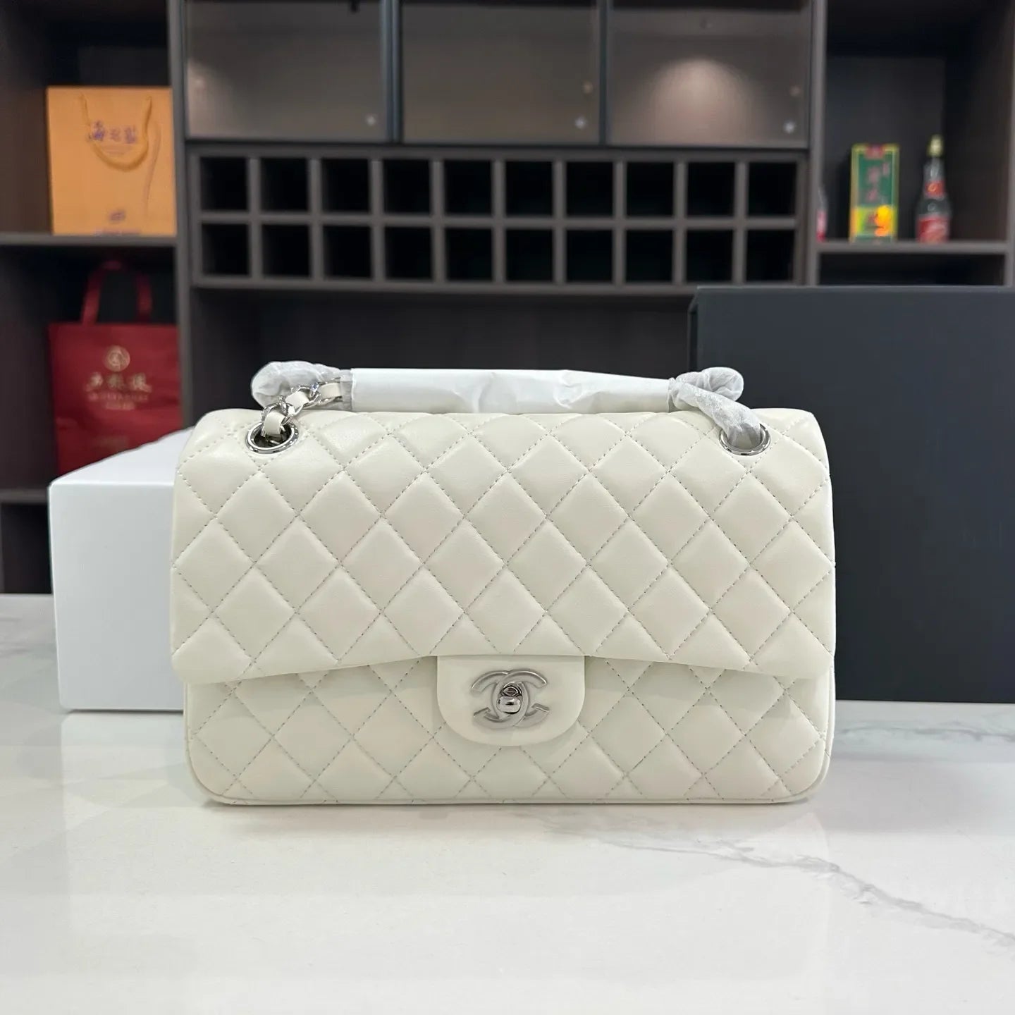 Designer Classic Chain Luxury Shoulder Bag Quilted Flap Crossbody Purse