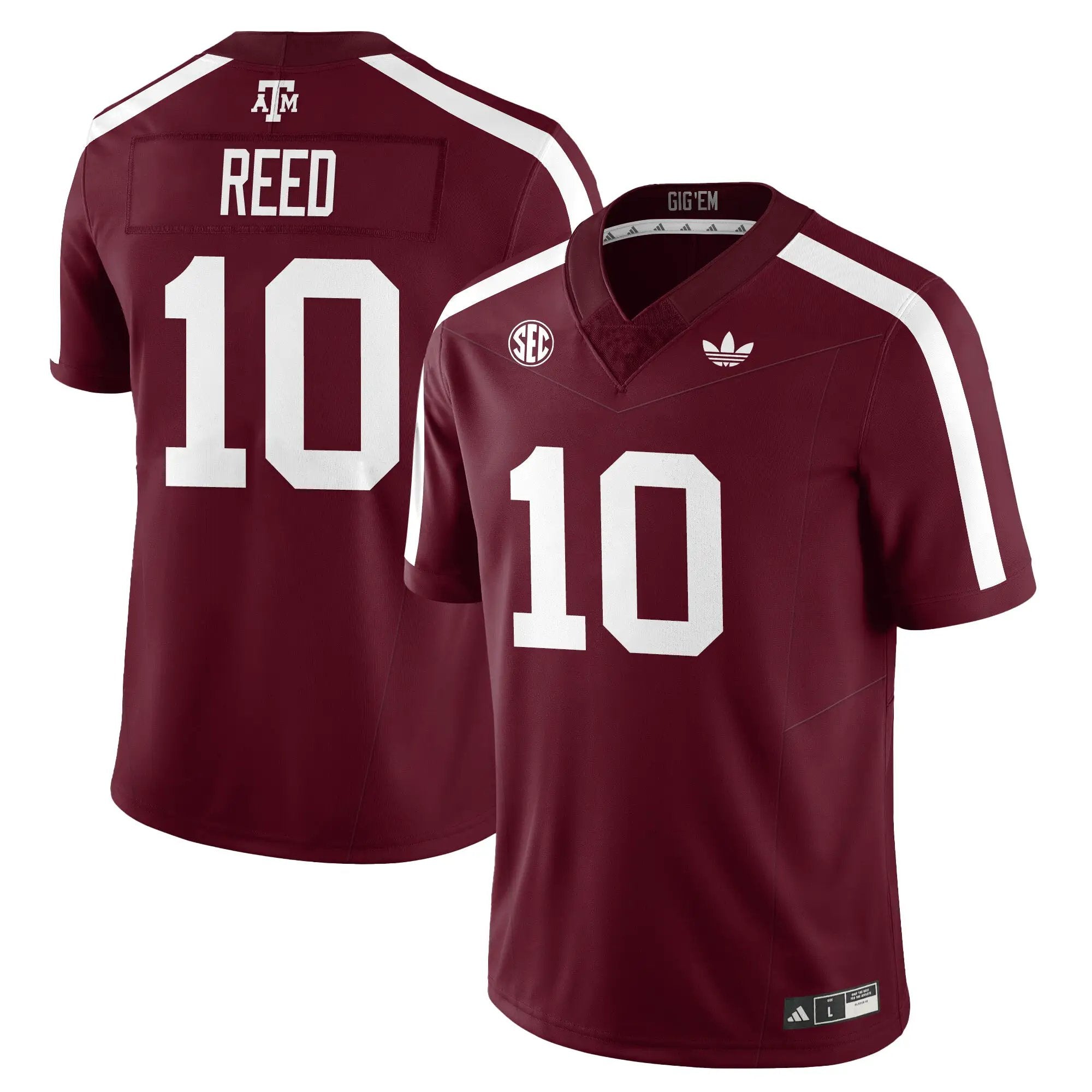 Men Texas A&M Aggies Football 1975 Throwback Jersey