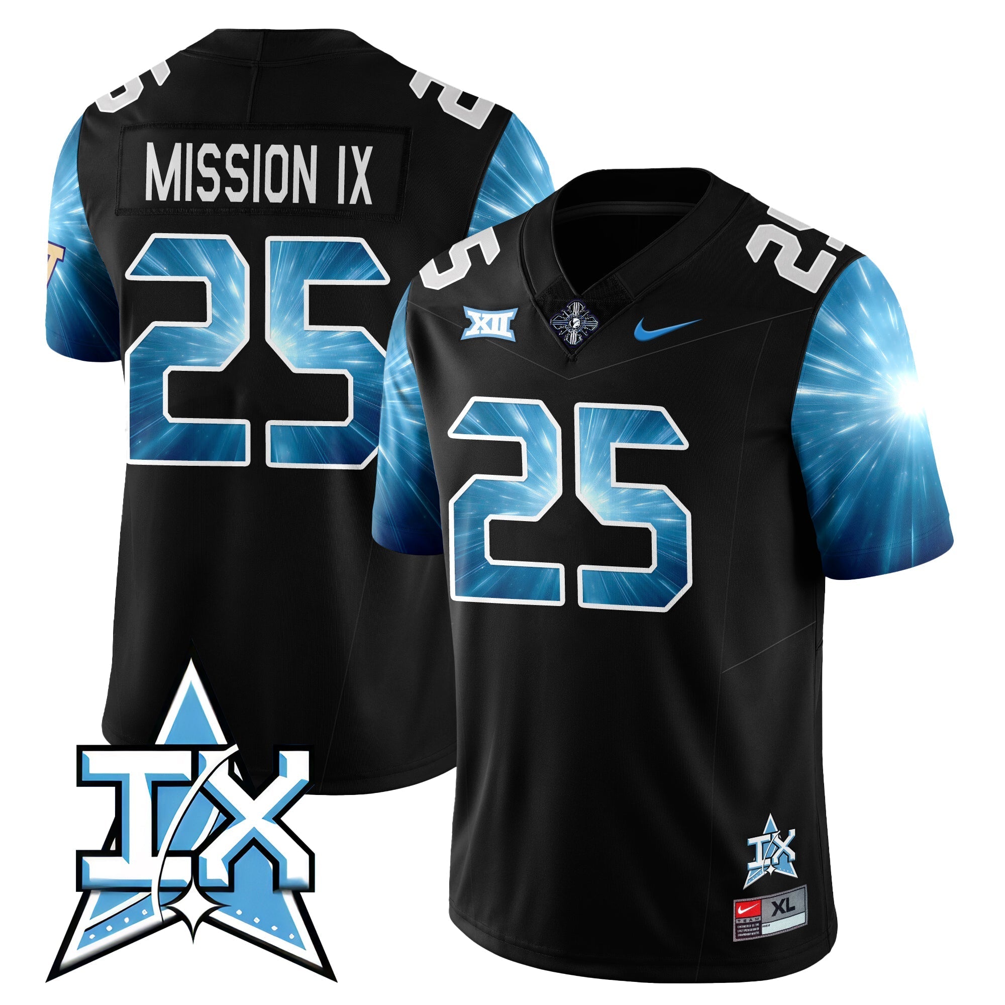 UCF Football 2025 Space Game Uniform - All Stitched