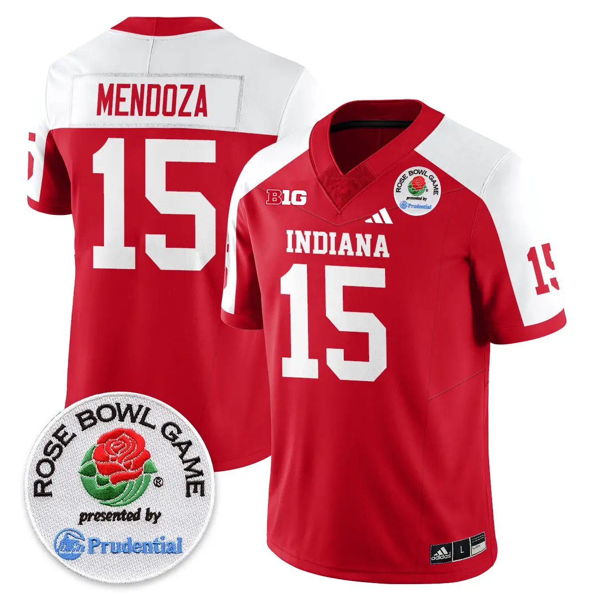 Men Indiana Hoosiers Vapor Limited Football Jersey - Rose Bowl