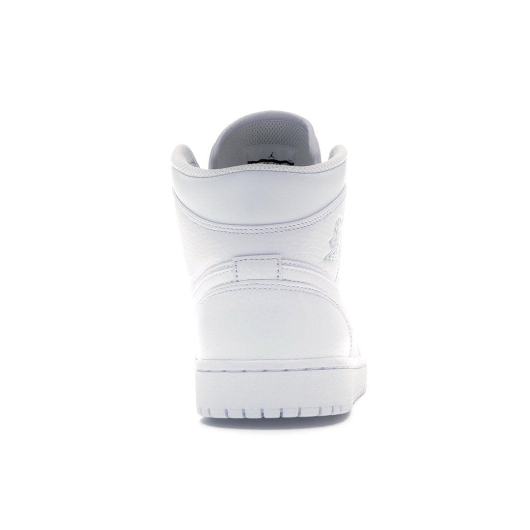 Air Jordan 1 Mid Triple White (2018)