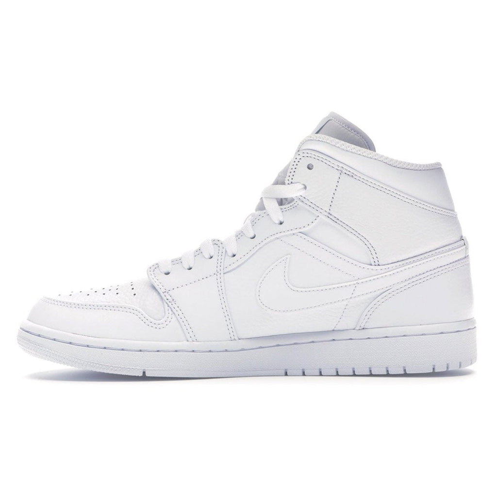 Air Jordan 1 Mid Triple White (2018)