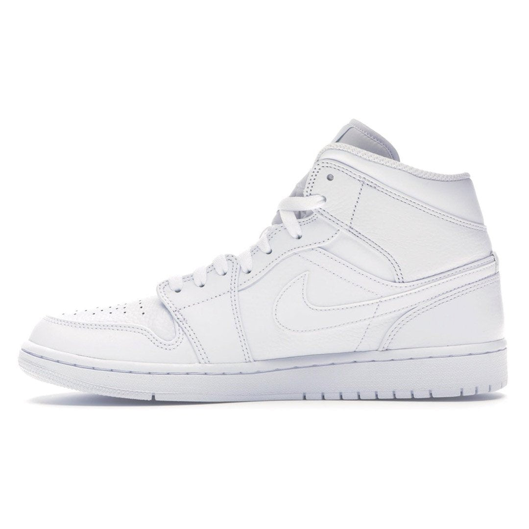 Air Jordan 1 Mid Triple White (2018)