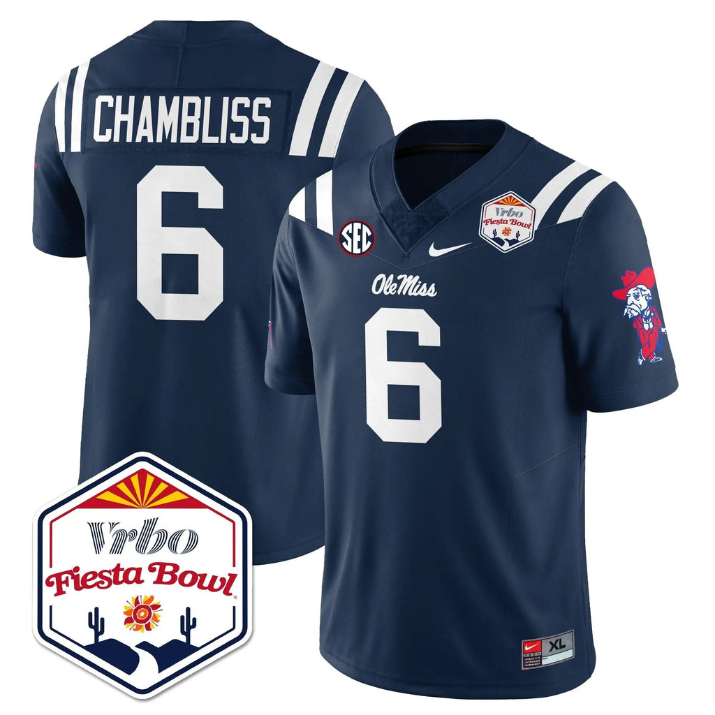Men Ole Miss Rebels Football Vapor Limited Jersey - Vrbo Fiesta Bowl