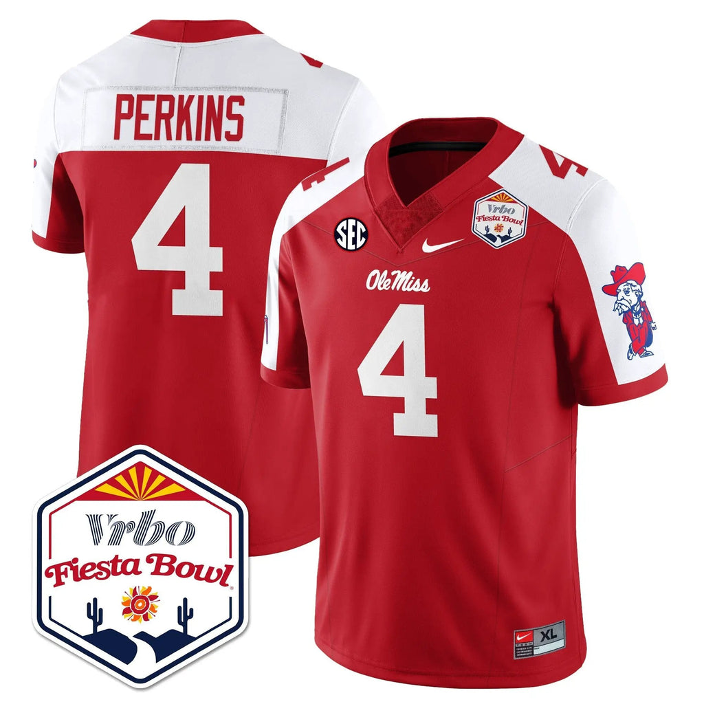 Men Ole Miss Rebels Football Vapor Limited Jersey - Vrbo Fiesta Bowl