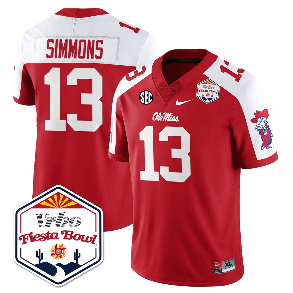 Men Ole Miss Rebels Football Vapor Limited Jersey - Vrbo Fiesta Bowl