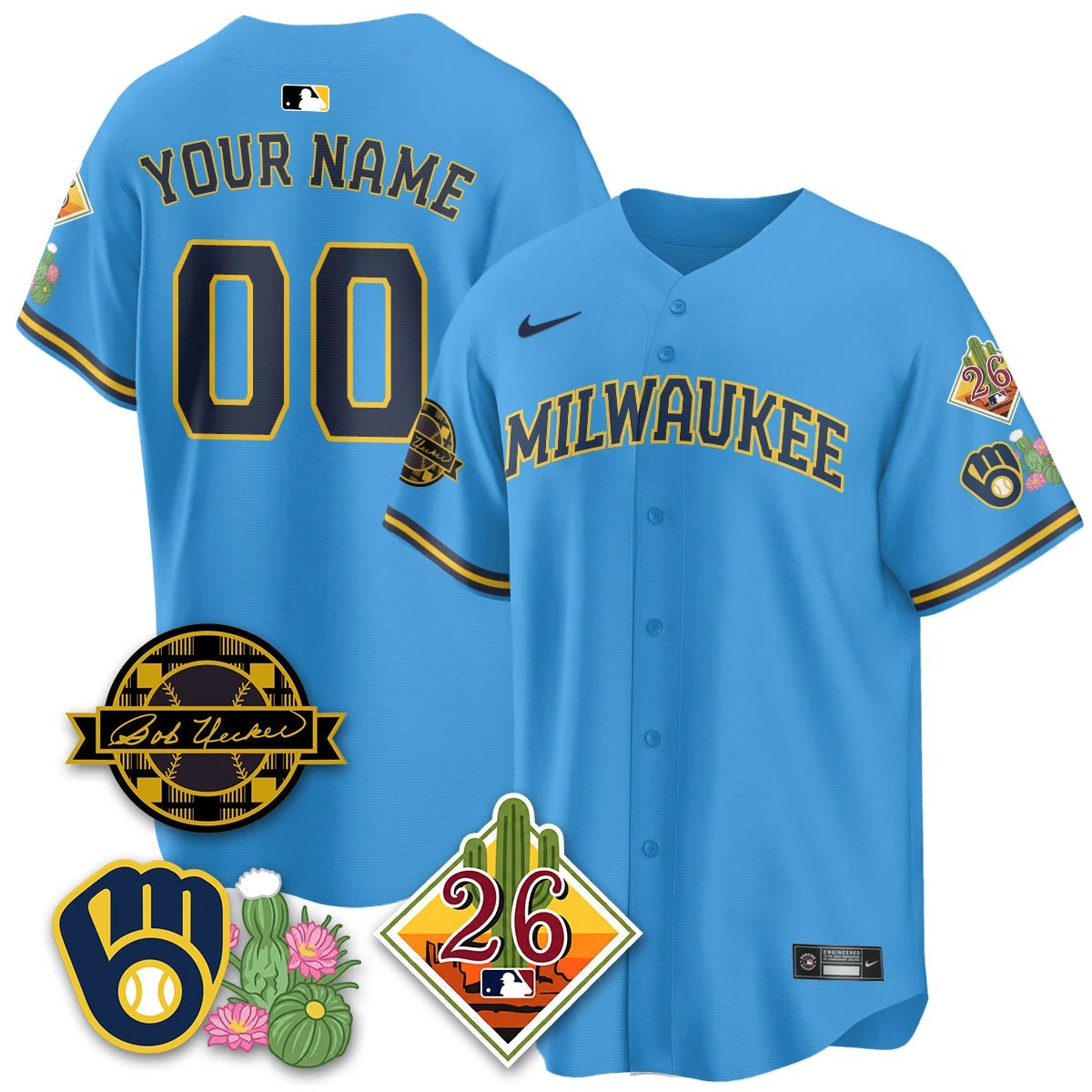 Milwaukee Brewers 2026 Spring Training Vapor Limited Jersey - All Stitched