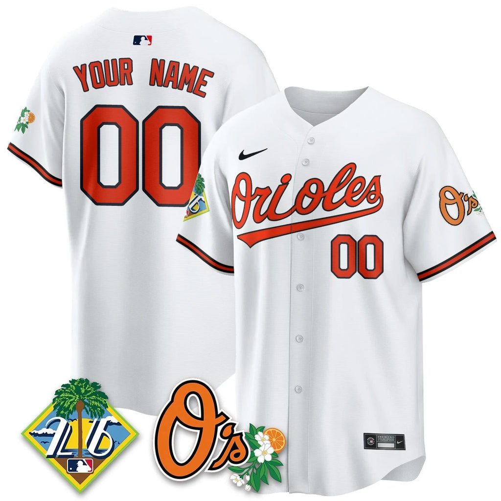 Men Baltimore Orioles 2026 Spring Training Vapor Limited Jersey - All Stitched
