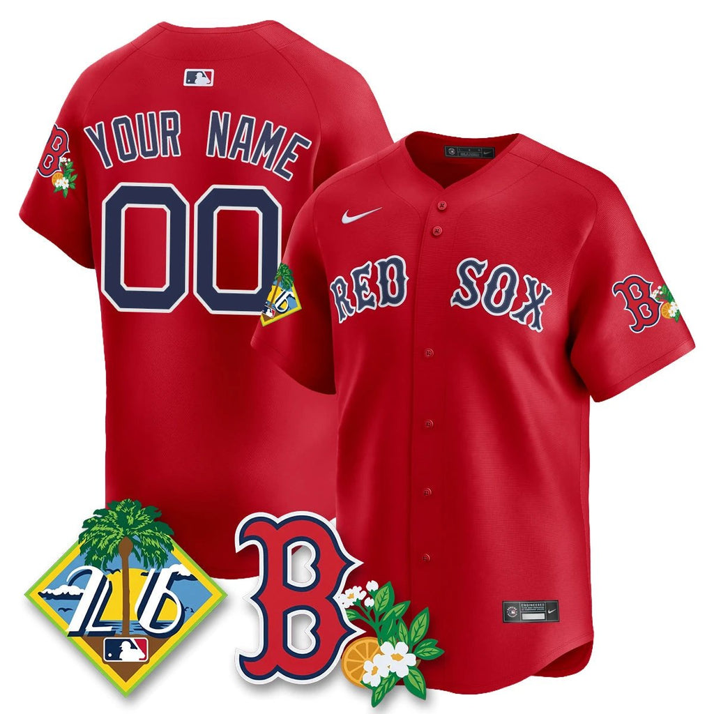 Men Boston Red Sox 2026 Spring Training Vapor Limited Jersey - All Stitched