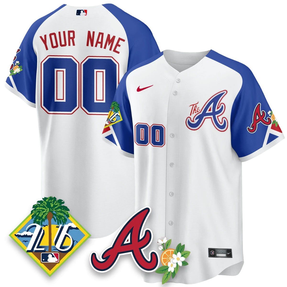 Atlanta Braves 2026 Spring Training Vapor Limited Custom Jersey - All Stitched