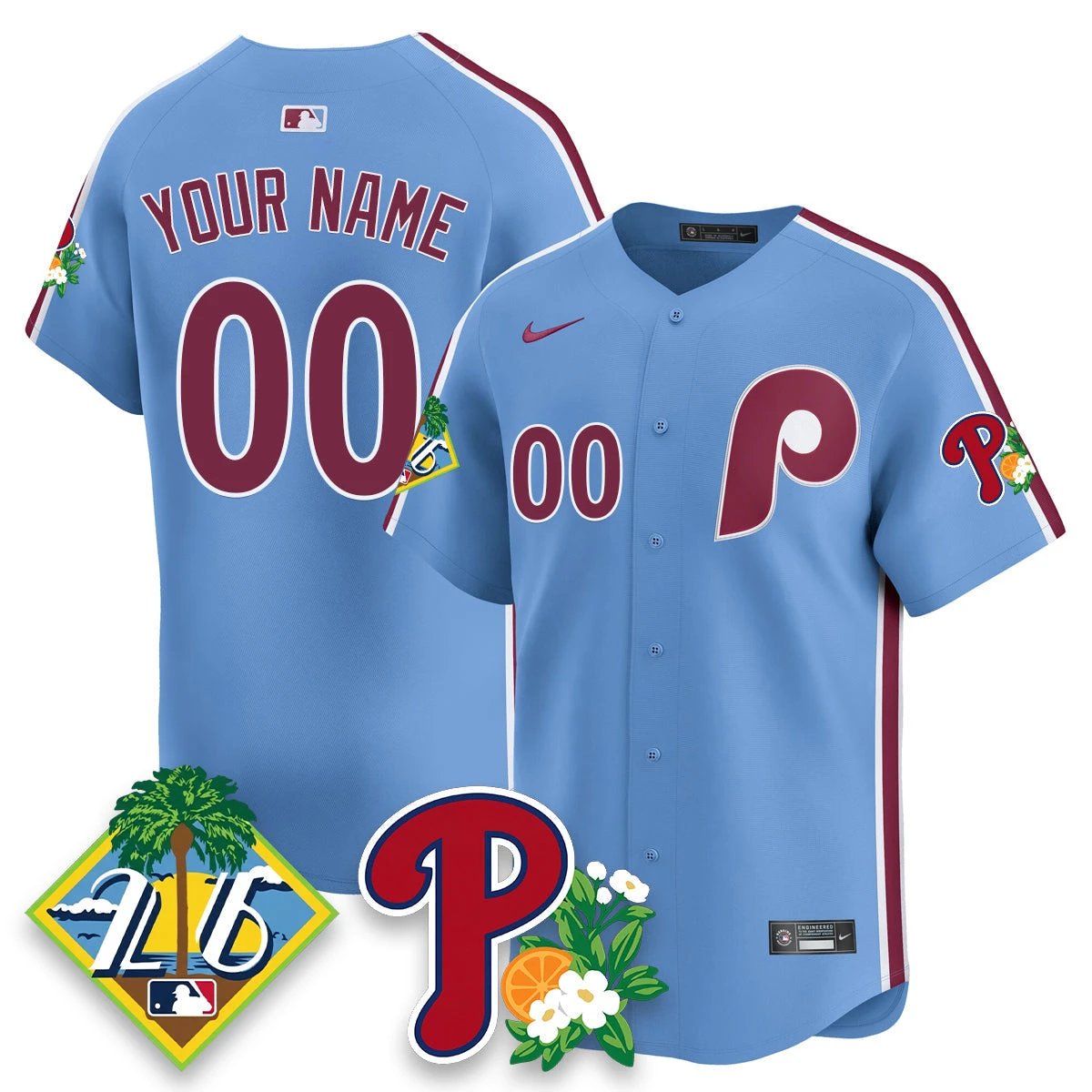 Philadelphia Phillies 2026 Spring Training Vapor Limited Jersey - All Stitched