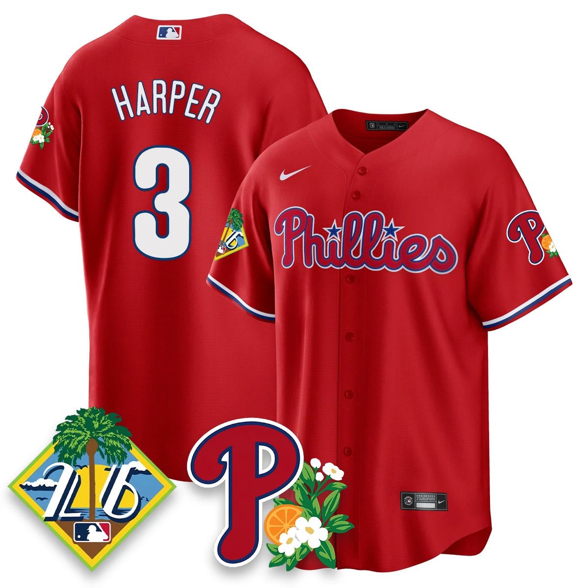 Philadelphia Phillies 2026 Spring Training Vapor Limited Jersey - All Stitched