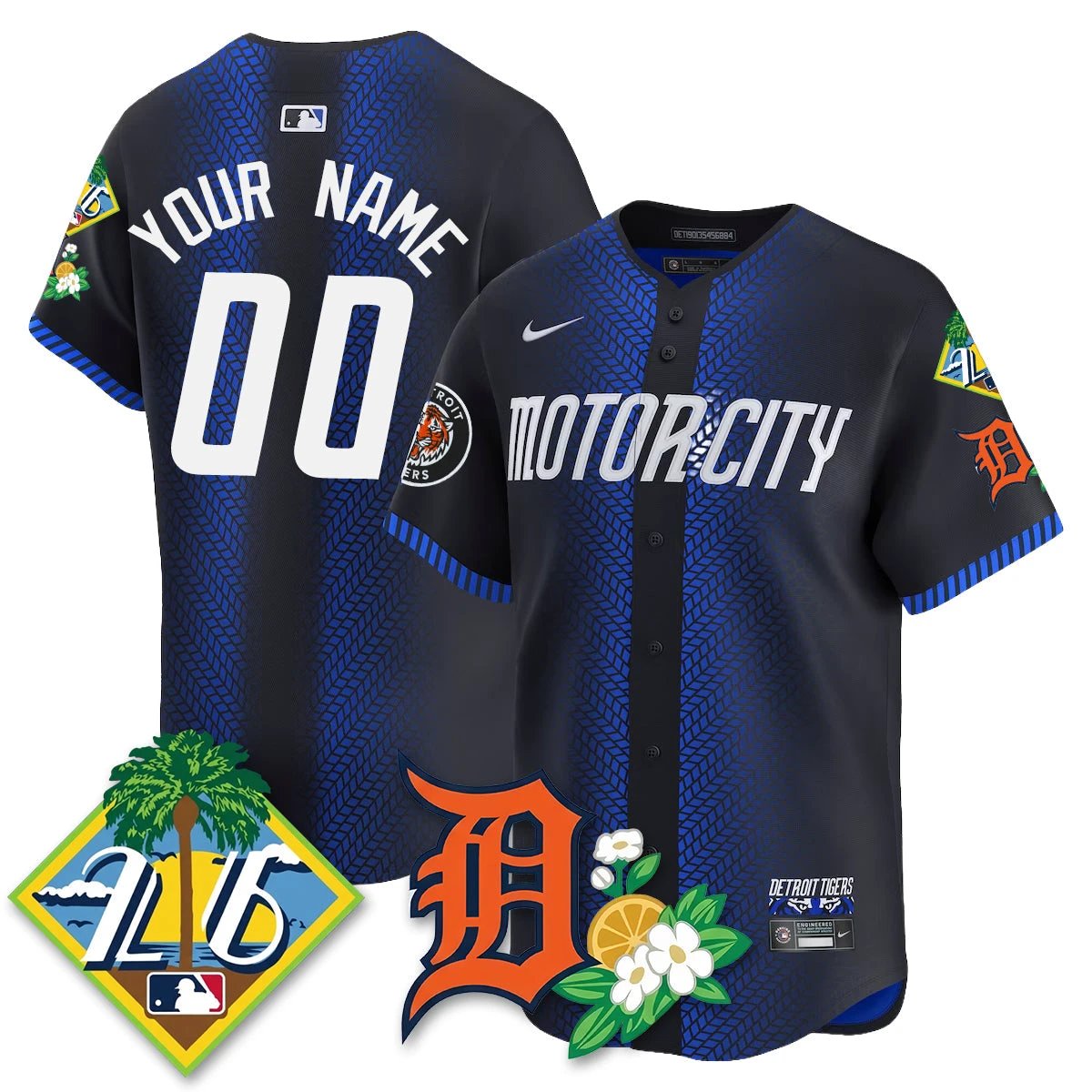 Custom Detroit Tigers 2026 Spring Training Vapor Limited Jersey - All Stitched