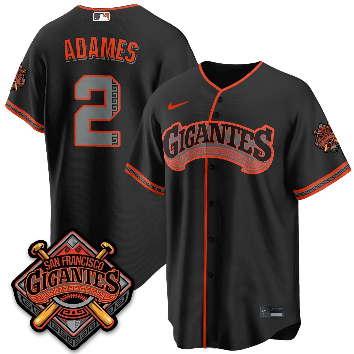 Men San Francisco Giants GIGANTES Vapor Limited Jersey - All Stitched