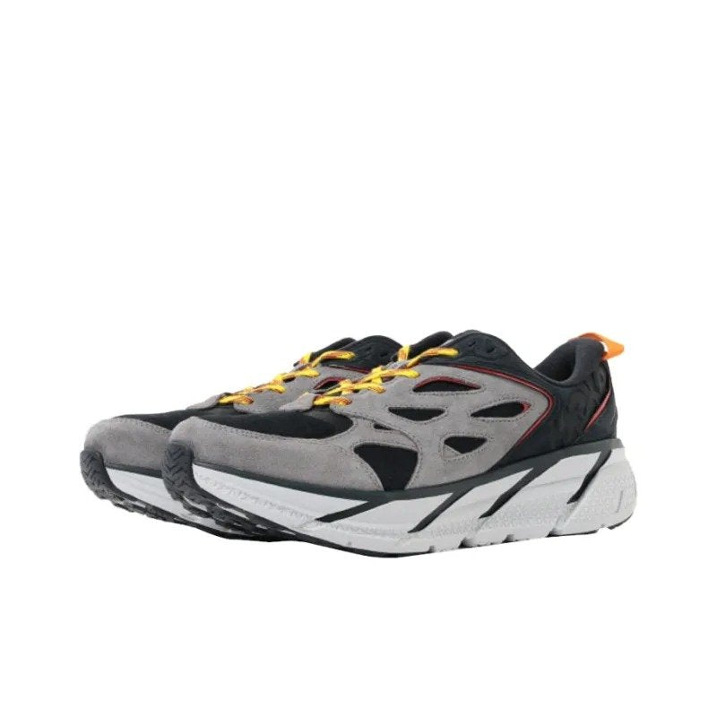Hoka One One Clifton L Suede Black Lunar Rock 1122571-BLRK