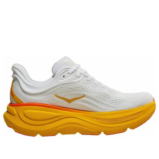 Hoka One One Bondi 9 White Orange 1162012-FNF