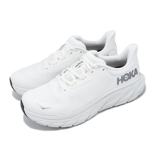 Hoka One One Arahi 7 2E Wide Blanc De Blanc Steel Wool 1147870-BDBSW
