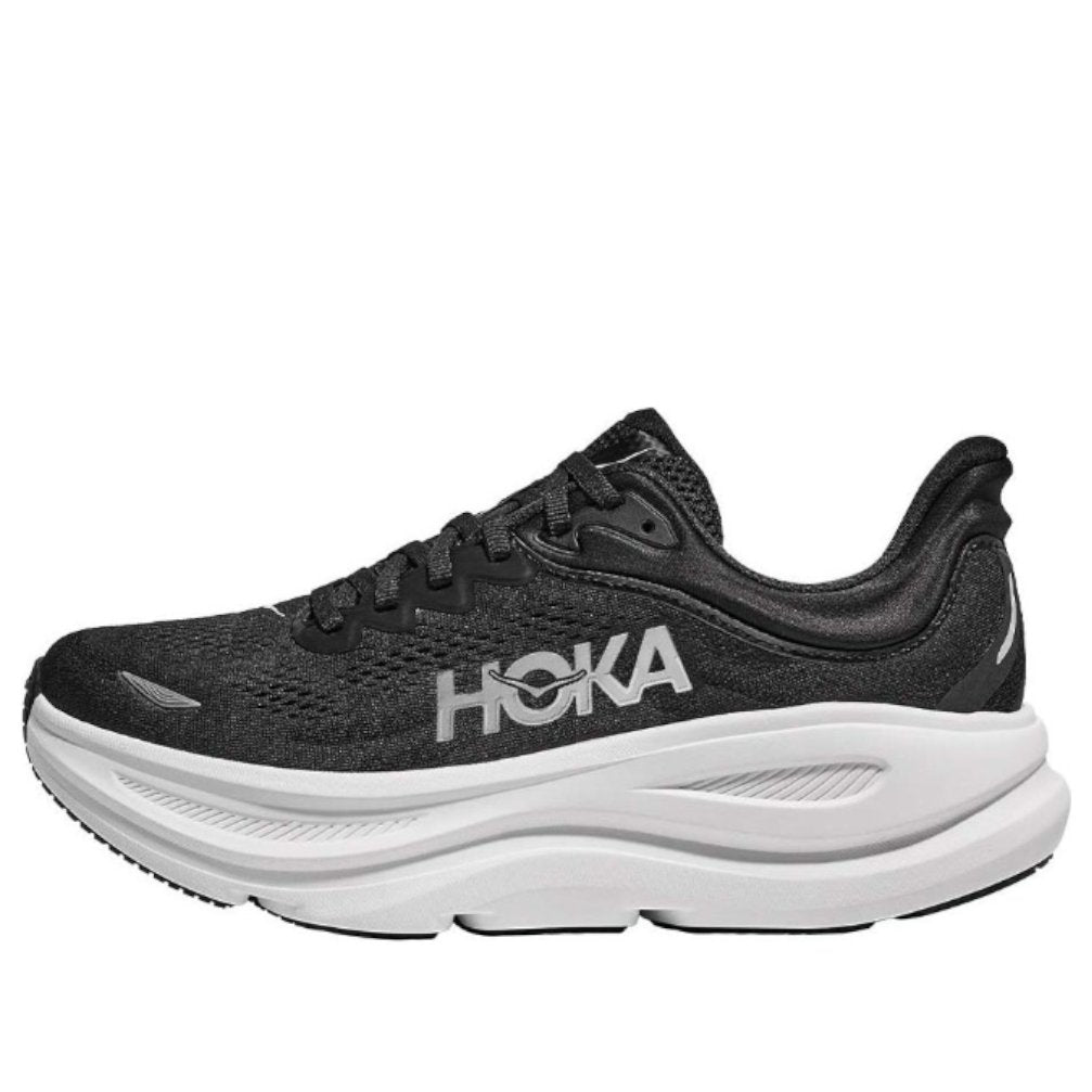 Hoka One One Bondi 9 Wide Black White 1162013-BWHT