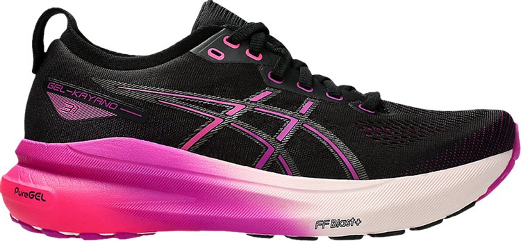 Asics Gel Kayano 31 Black Bold Magenta 1012B670-003