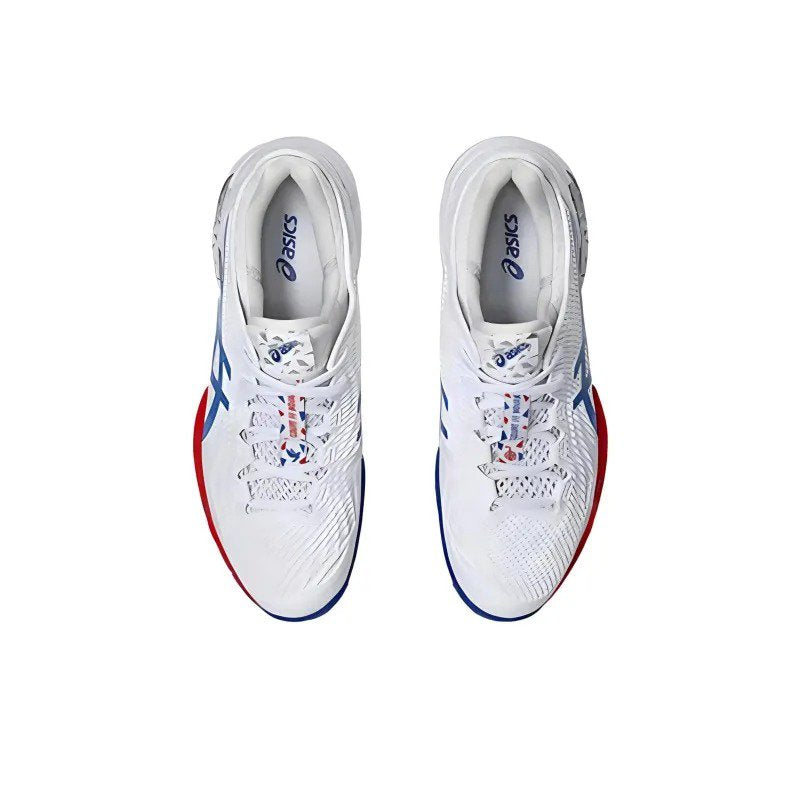 Asics Court Ff 3 Novak White Blue Red 1041A480 100