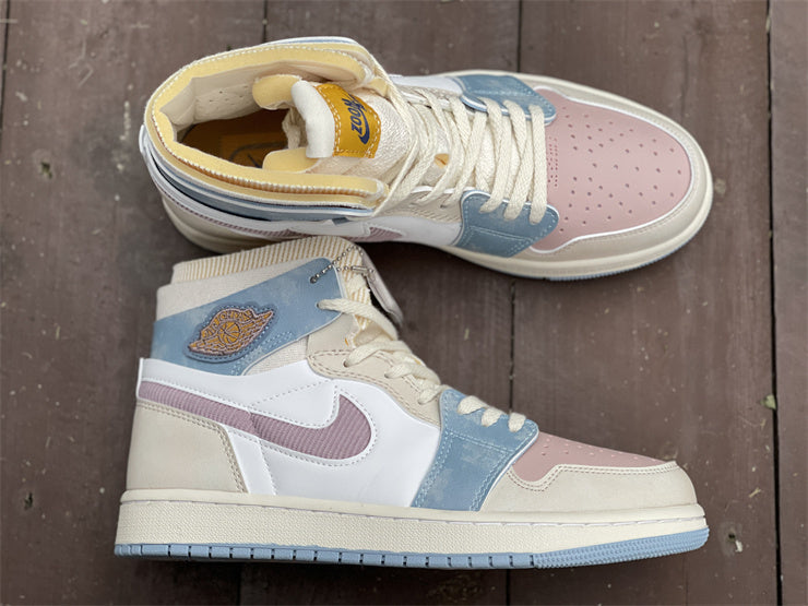 Air Jordan 1 High Zoom Air CMFT Pink Oxford