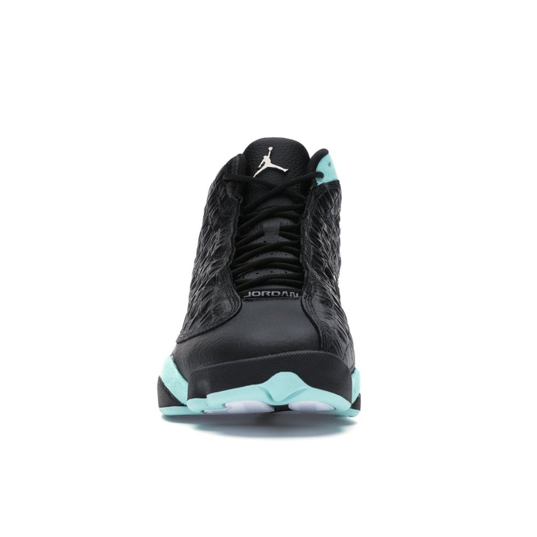 Air Jordan 13 Retro Black Island Green
