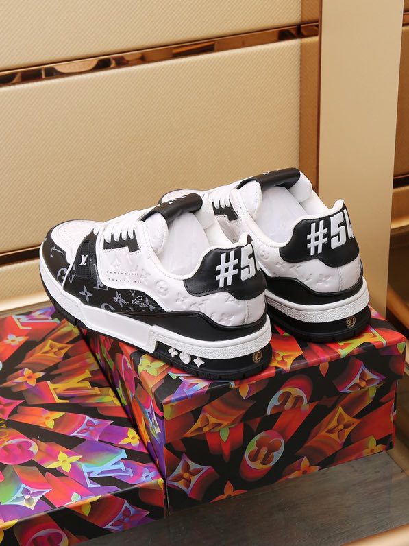 Luxury Trainer Sneakers Shoes #54 Signature Black