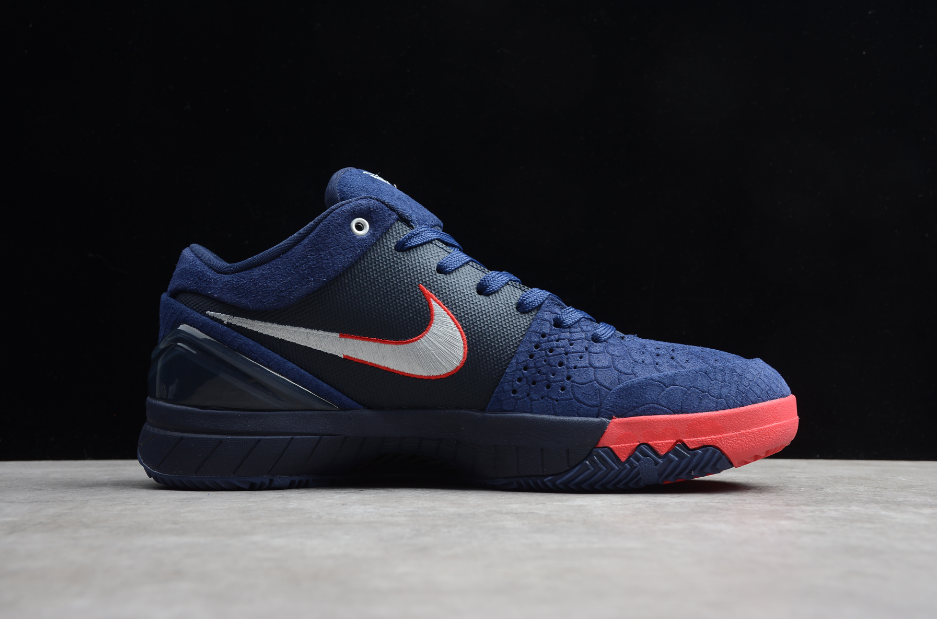 Undefeated X NK Kobe 4 Protro Dark Blue Red