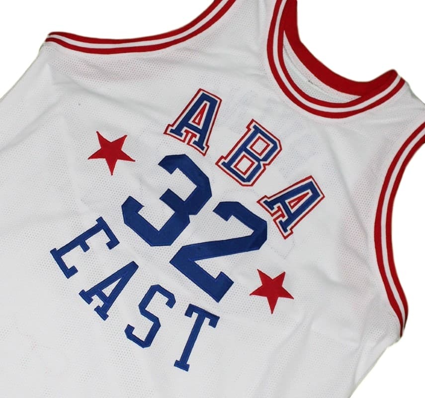 Julius Erving Jersey #32 ABA East Basketball White