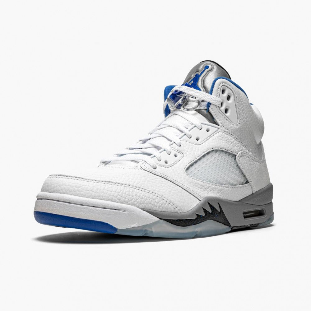 Air Jordan 5 Retro White Stealth