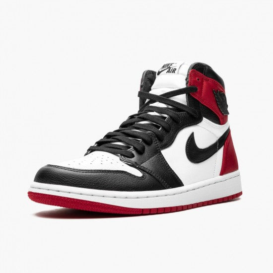 Air Jordan 1 High Og Satin Black Toe