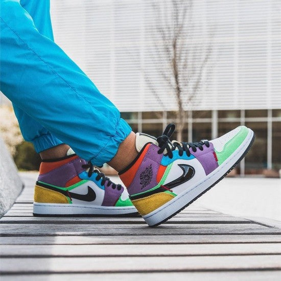 Air Jordan 1 Mid SE Multicolor