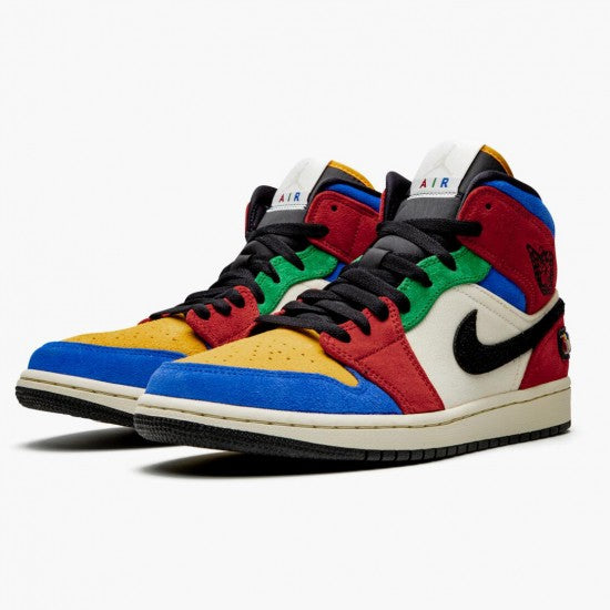 Air Jordan 1 Mid SE Fearless Blue the Great