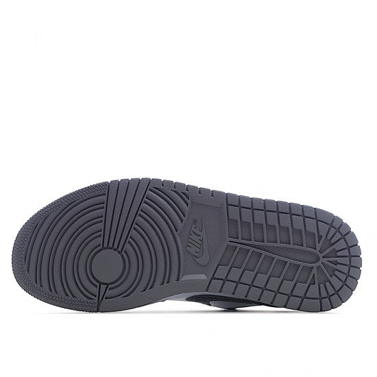 Air Jordan 1 Low Black White Wolf Grey