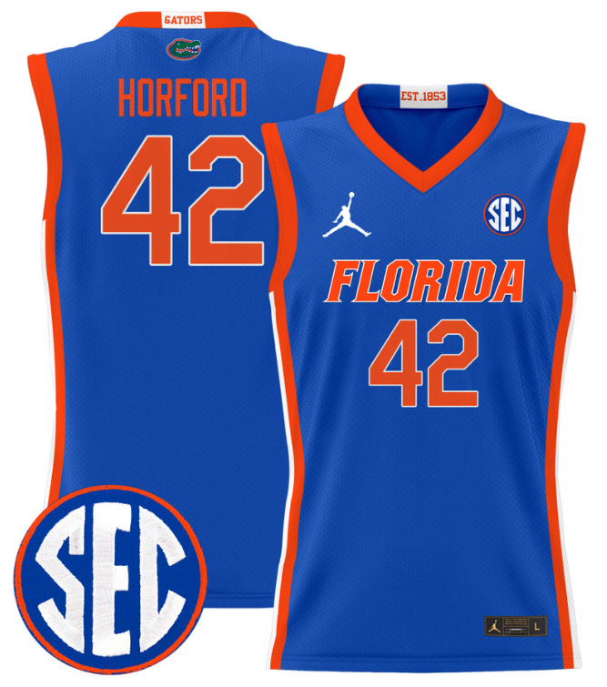 Al Horford Jersey #42 Florida Gators 2024 Lightweight Basketball Royal