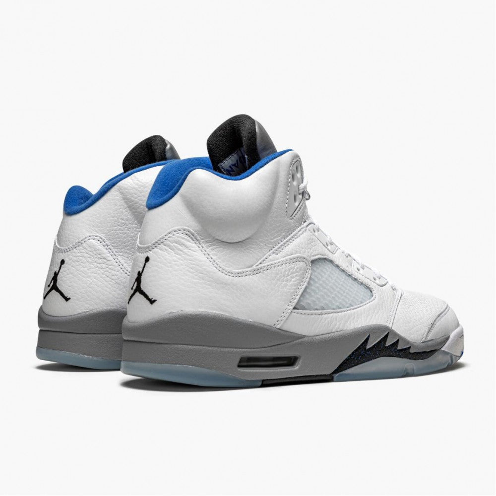 Air Jordan 5 Retro White Stealth