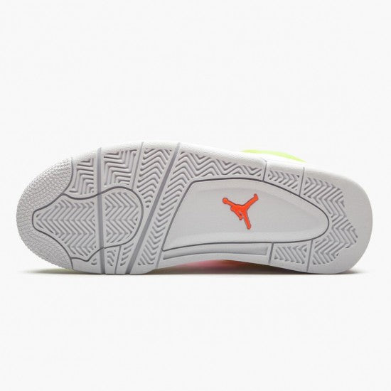 Air Jordan 4 Retro White Lemon Pink