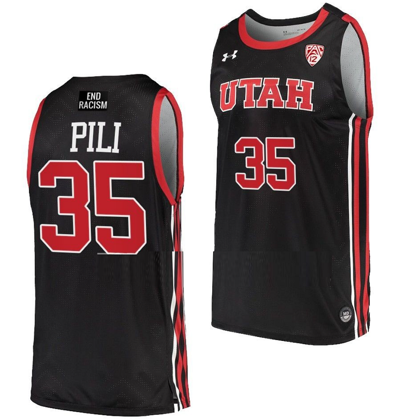Alissa Pili Jersey #35 Utah Utes College Basketball