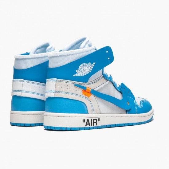 Air Jordan 1 Retro High Off-White University Blue