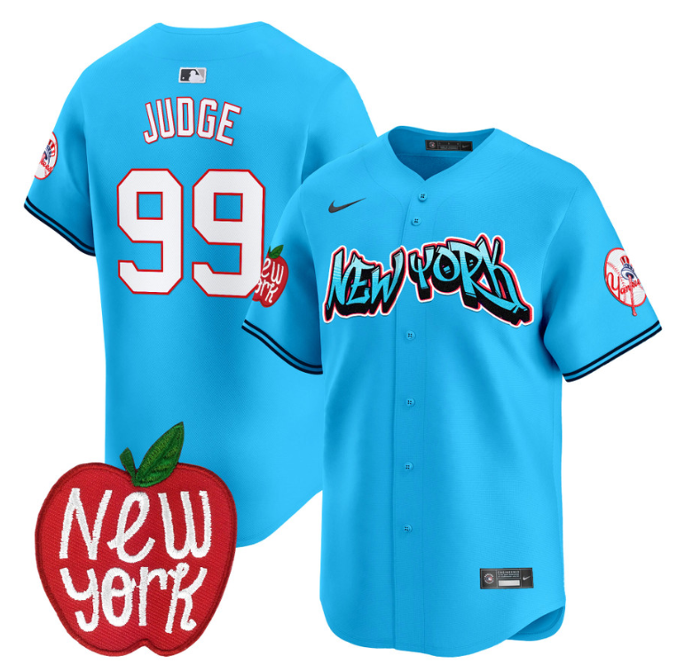 Aaron Judge Jersey #99 New York Yankees Apple Patch Vapor Premier Limited Stitched Pinstripe