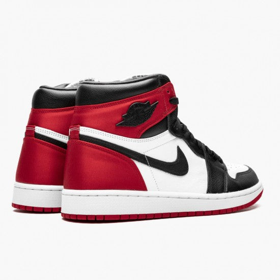 Air Jordan 1 High Og Satin Black Toe