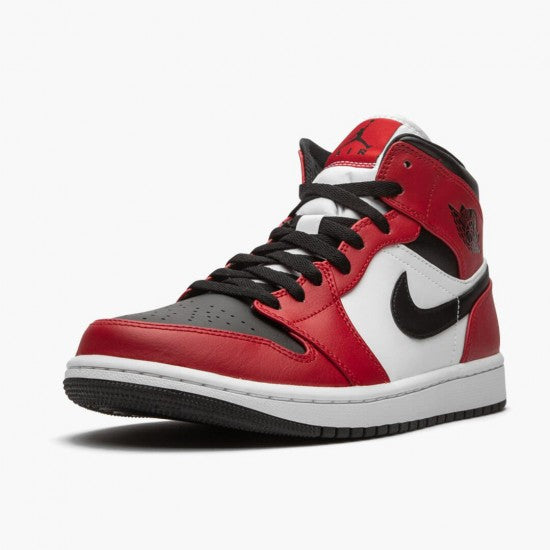Air Jordan 1 Mid “Chicago Black Toe”
