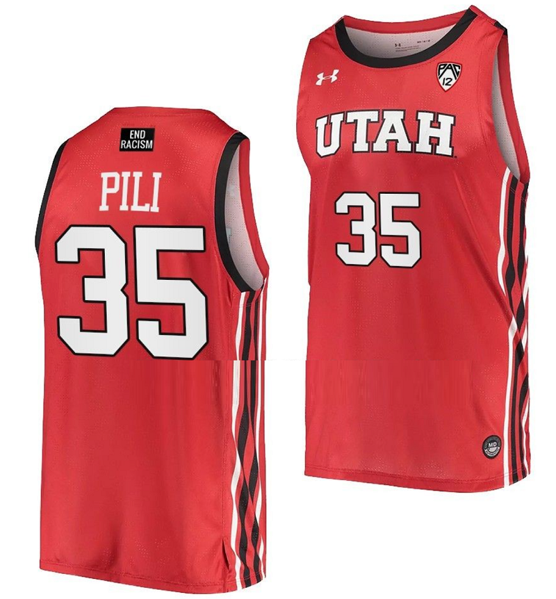 Alissa Pili Jersey #35 Utah Utes College Basketball