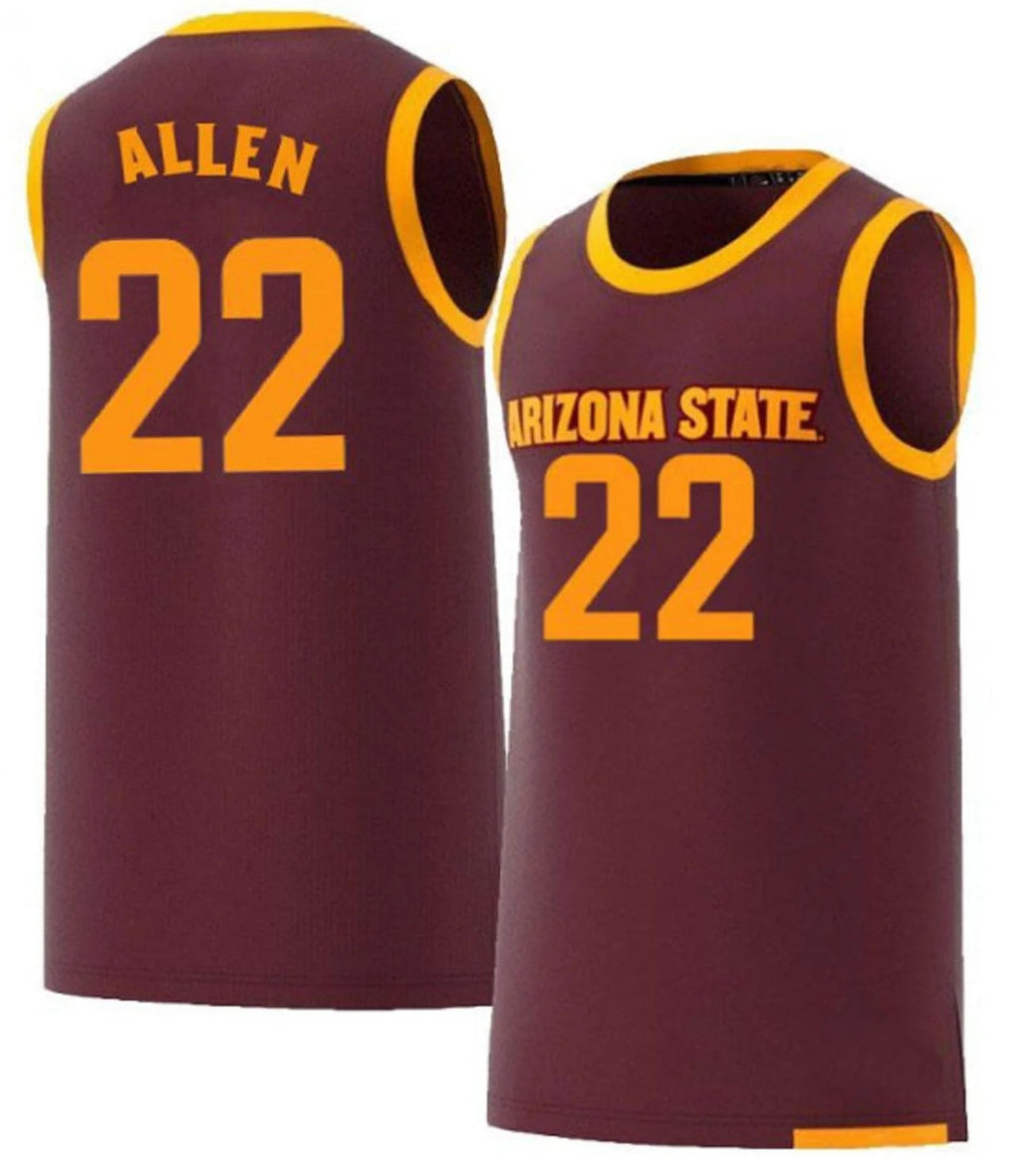 Andre Allen Jersey #22 Arizona State Sun Devils College Basketball