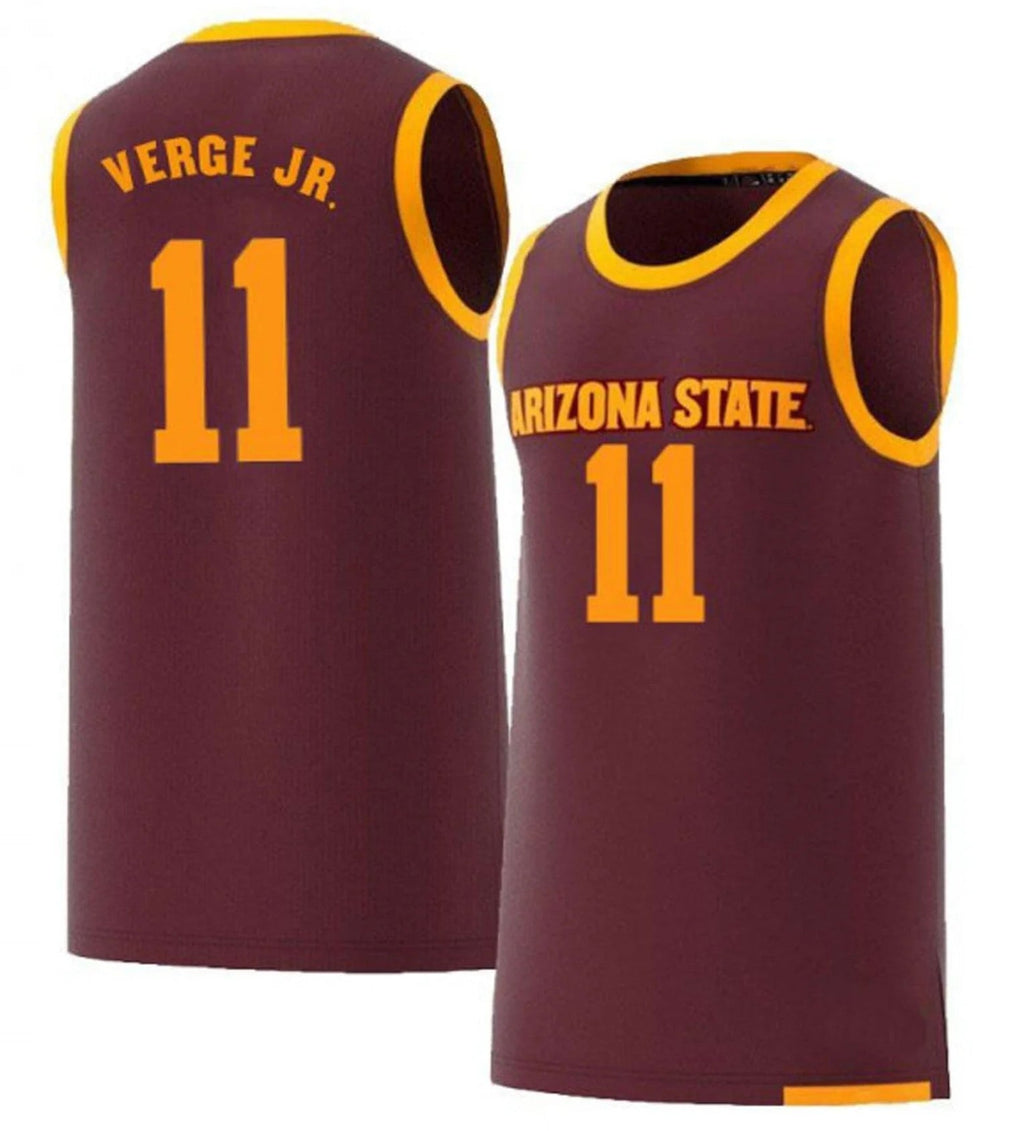 Alonzo Verge Jersey #11 Arizona State Sun Devils College Basketball