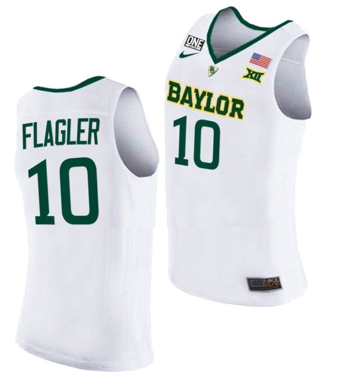 Adam Flagler Jersey Baylor Bears College Basketball #10